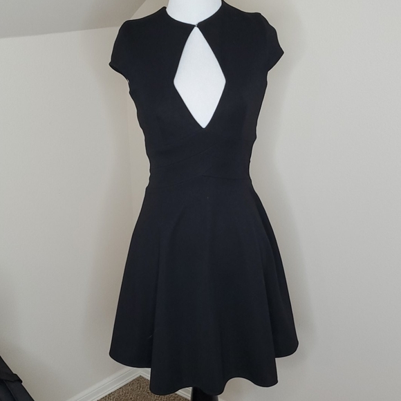 ASOS Petite V Neck Mini Dress Size 2 - Picture 1 of 8